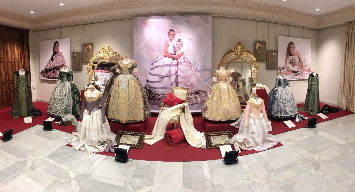 Exposicin Trajes Reinas Falleras de Burriana 2020