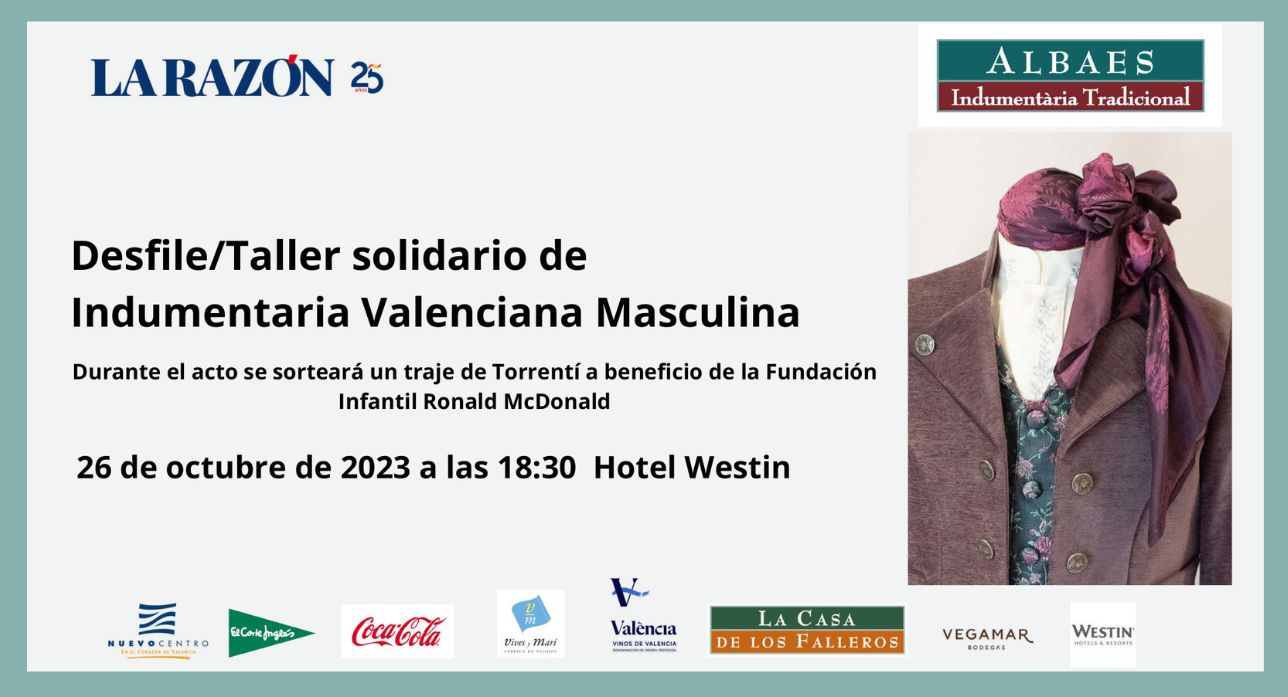 Sorteo solidario de Indumentaria Valenciana